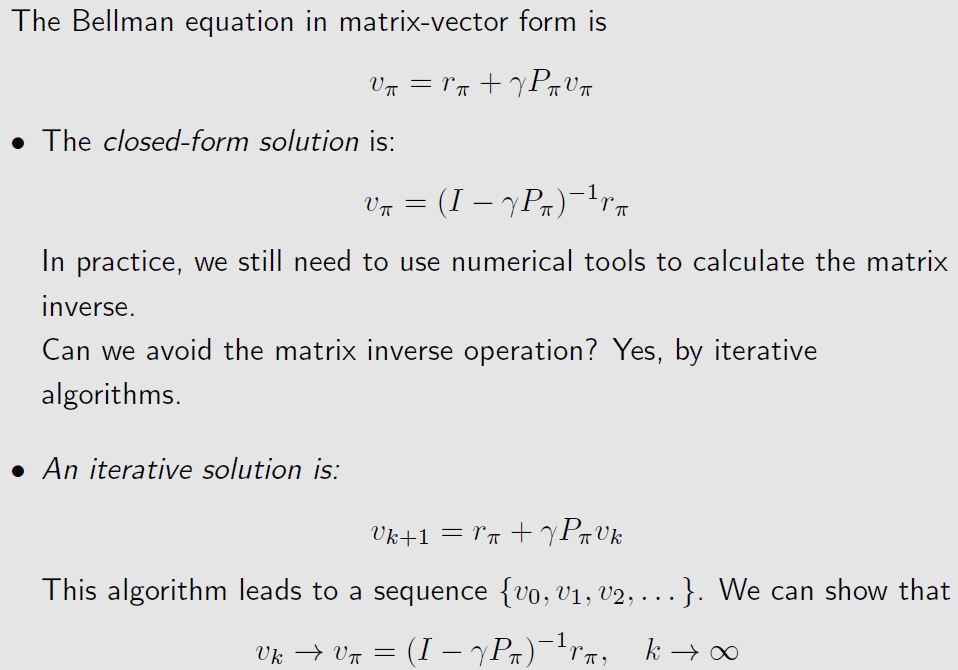 1 强化学习基础Bellman Equation 知乎
