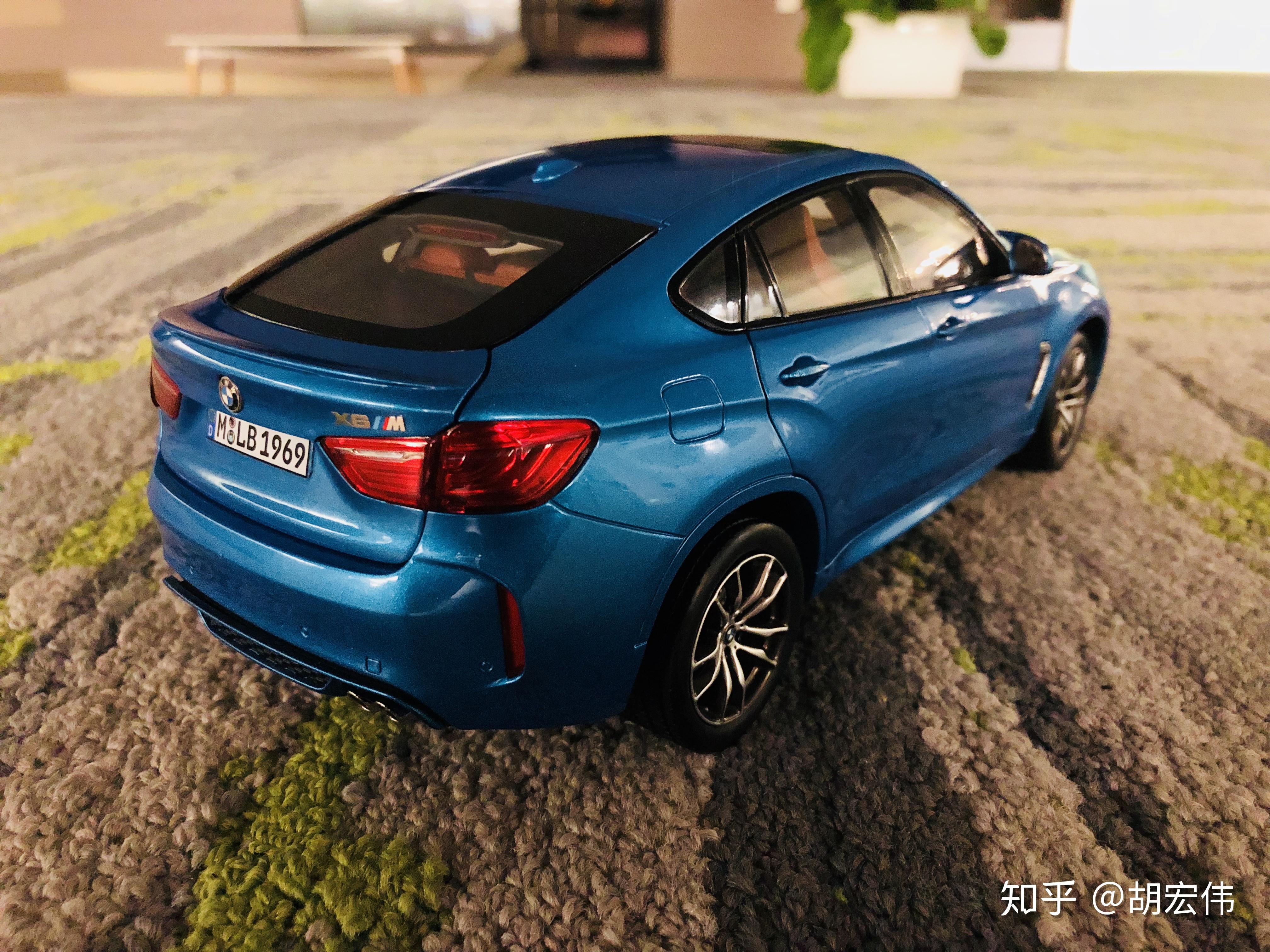 诺威尔norev宝马x6m长滩蓝