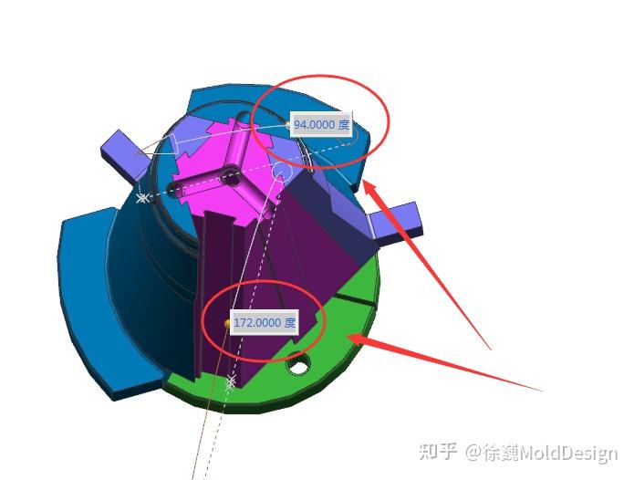 缩柯模具潜水口如何顶出可以参考这样设计