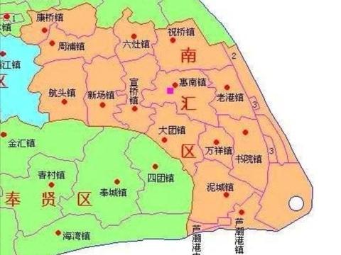 康桥镇区域地图图片