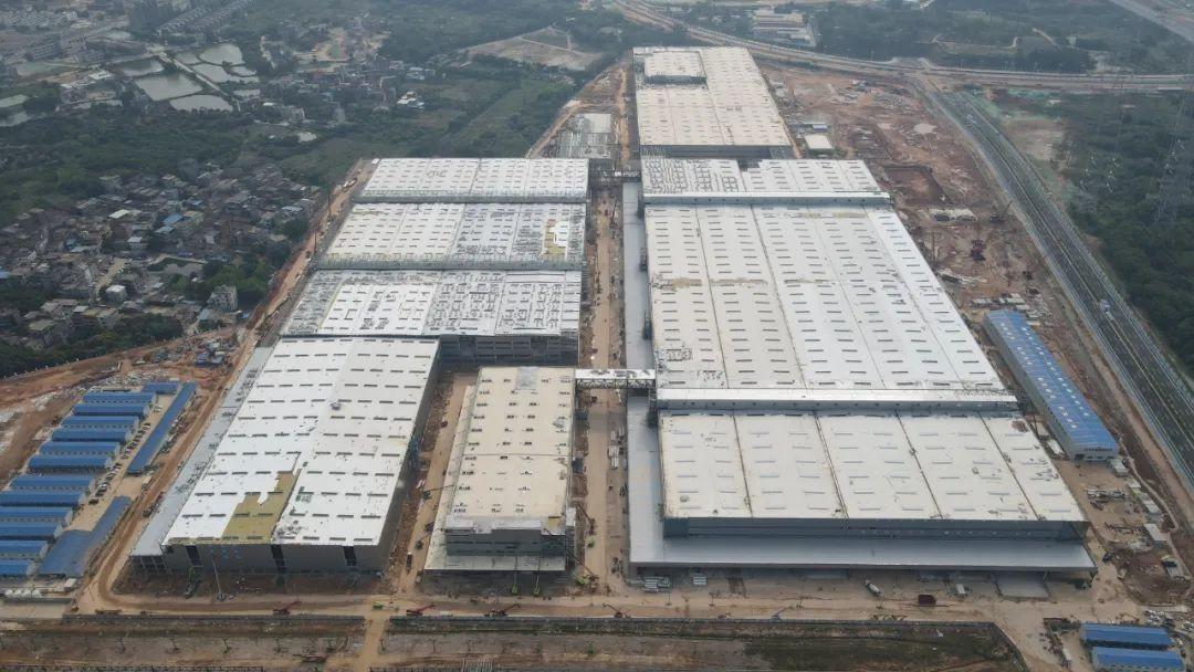 广州宝能新能源汽车产业园完成里程碑节点