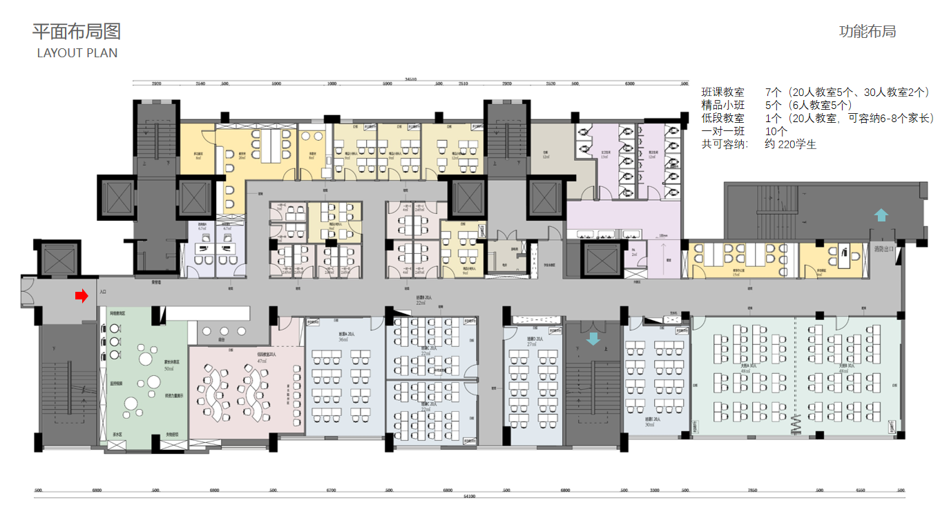 k12教育品牌空间设计如何布局