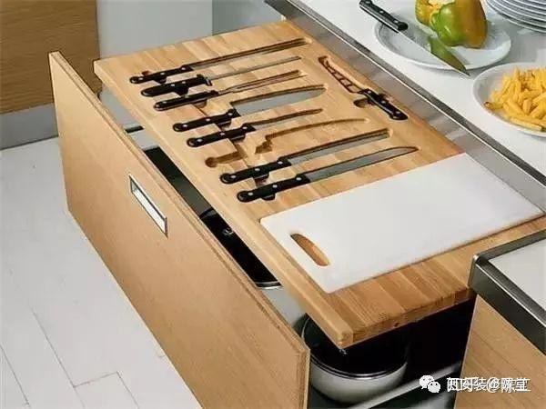 厨房如何优雅的收纳刀具