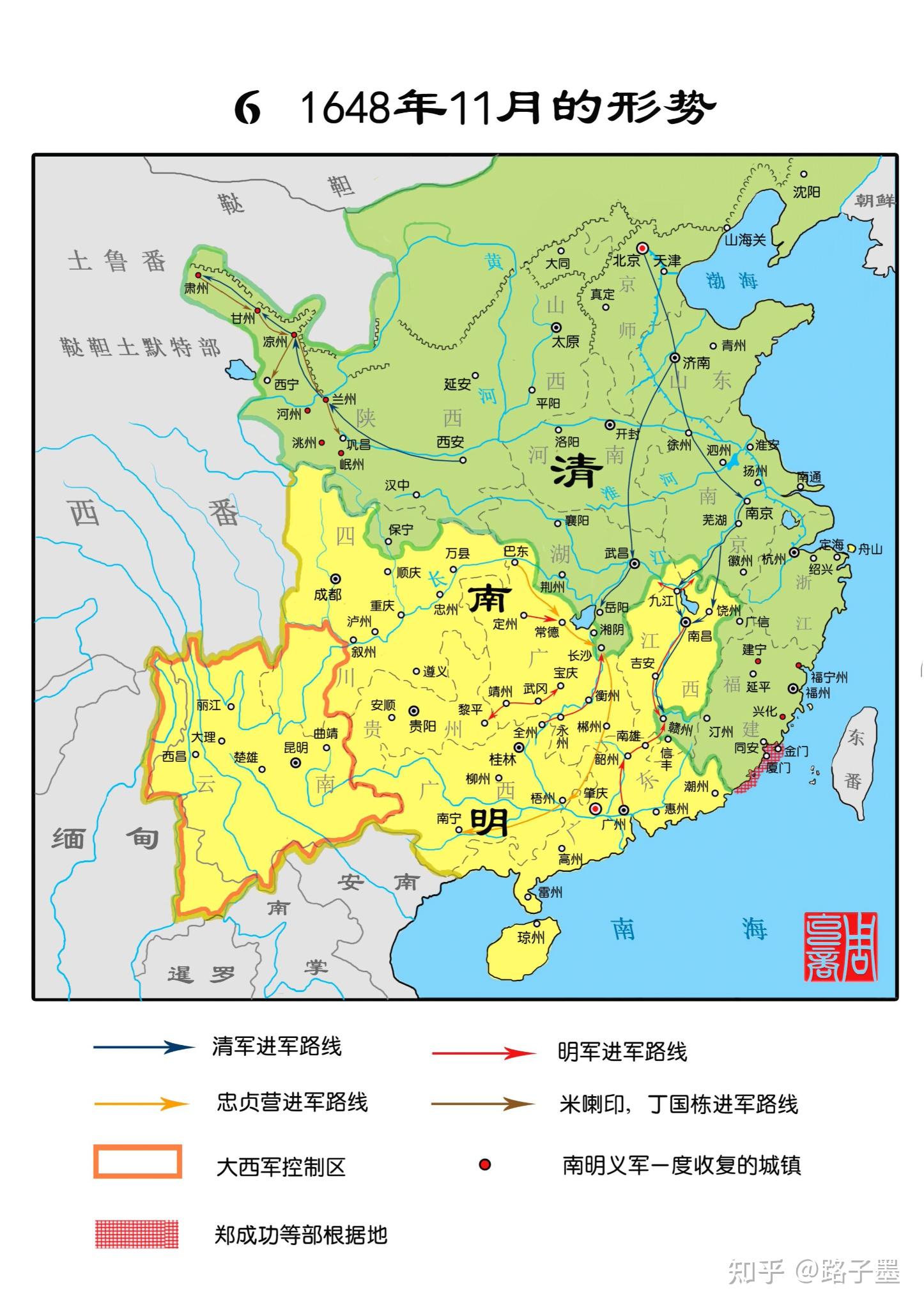 吴三桂反清时,大军抵达湖北荆州长江南岸的松滋地区而不再进,之后鏖战