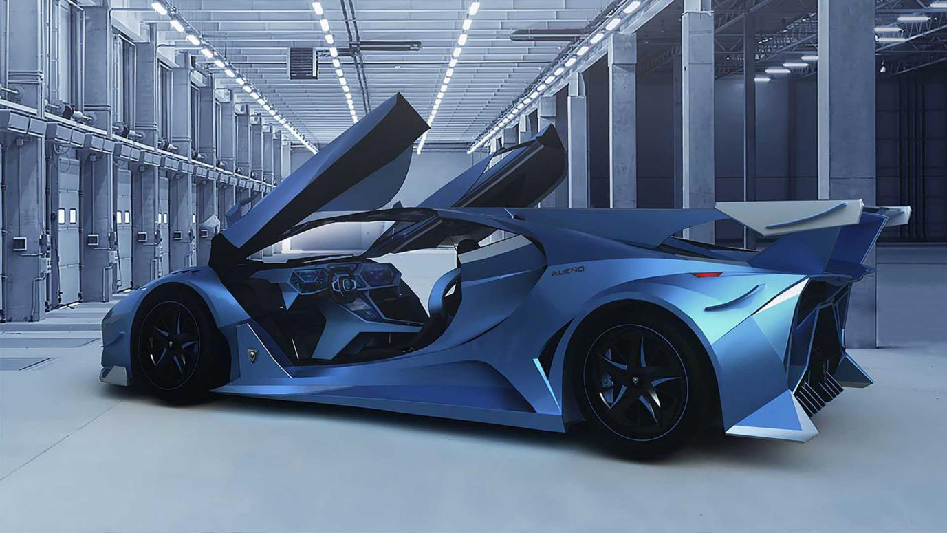 保加利亚千万超跑宇宙飞船级驾驶舱配备8块屏幕