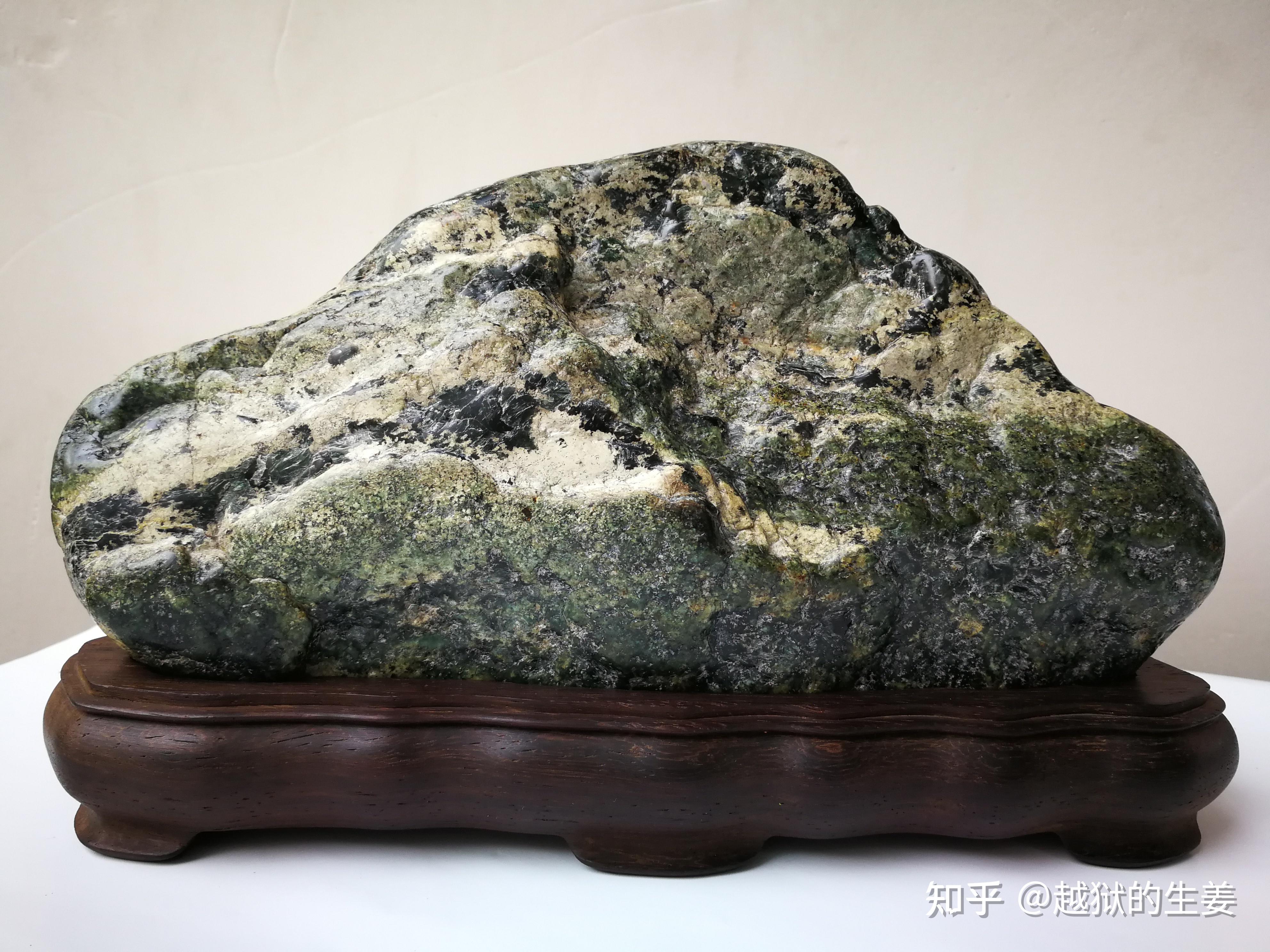 与众不同的观赏石崂山绿石