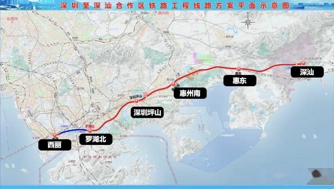 深汕高铁惠东站位置图片