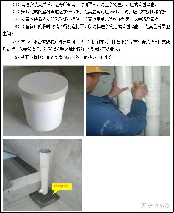 建筑安装ppr给水管upvc排水管安装要求及做法图文并茂实例讲解