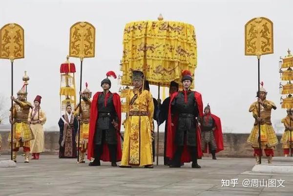 古代帝王背后的扇子是干啥的 - 知乎