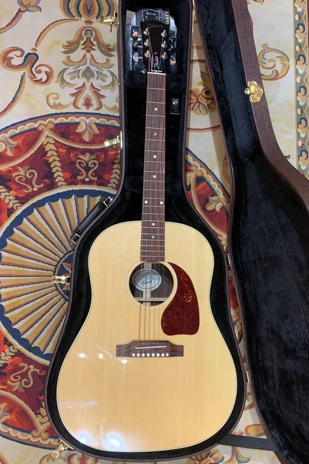 "大g"gibson j45 studio rosewood日落色/原木色,深圳现货介绍.