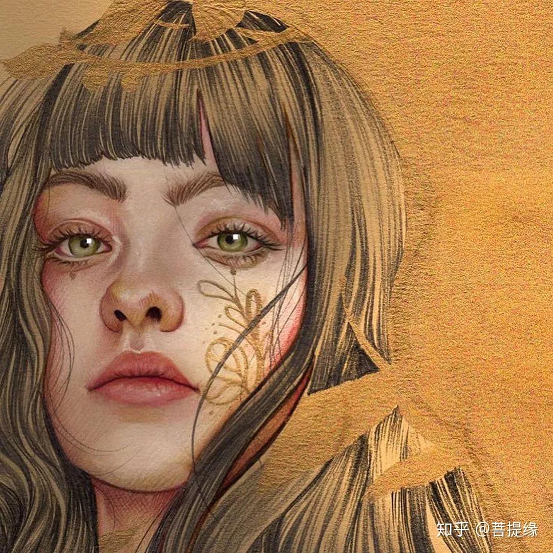 素描插画好看的皮囊千篇一律有趣的灵魂万里挑一