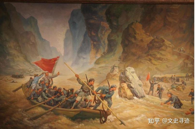 红军长征中的"巧渡金沙江"
