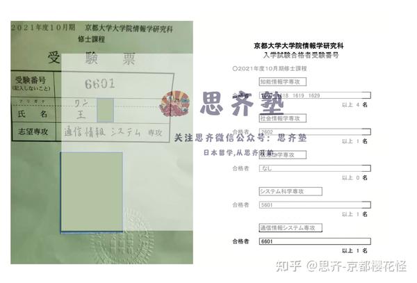 双东大 双京大 日本冬季大学院入试思齐塾合格总结第一弹 知乎