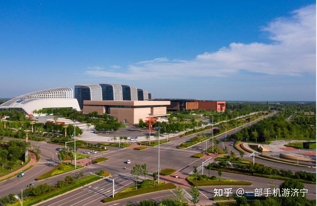 vlog打卡济宁新地标体验大隐于市的自然惬意