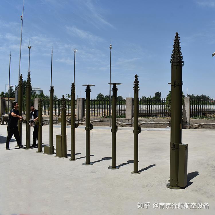 野外施工,大型文体活动,抗灾救灾等应急的雷电防护 移动升降避雷针