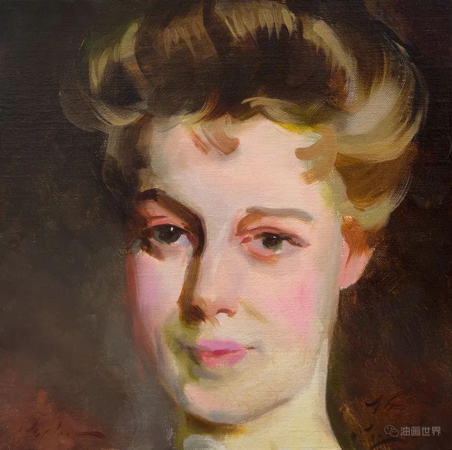 美国画家切尔西·朗的女性肖像画- 知乎
