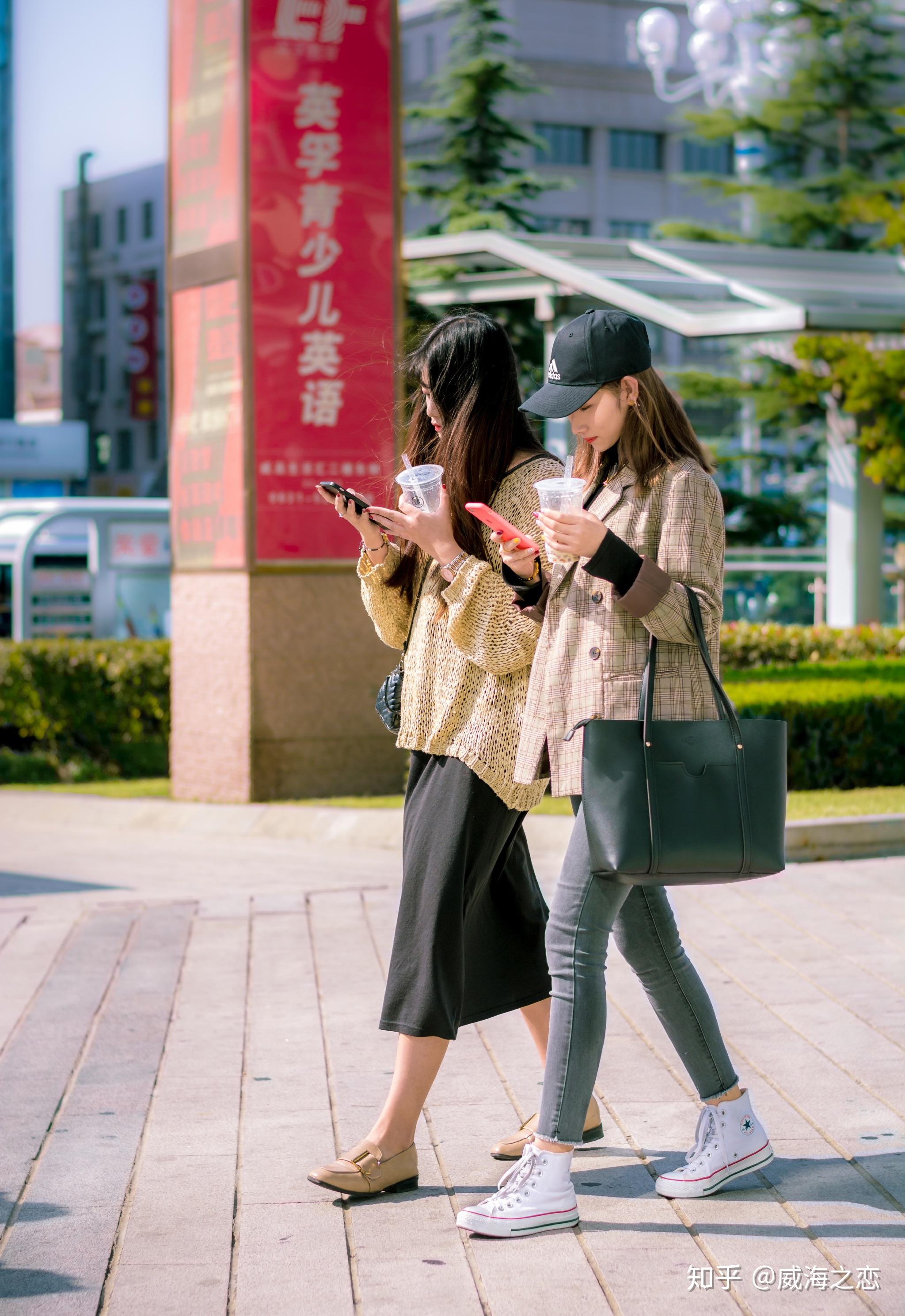 10月下旬到11月下旬的威海市区街拍