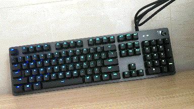 本来拒绝青轴但这次入手的罗技g512还不错