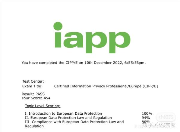 CIPP-E Fragenpool