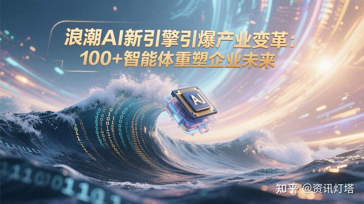 浪潮AI新引擎引爆产业变革:100+智能体重塑企业未来 - 知乎