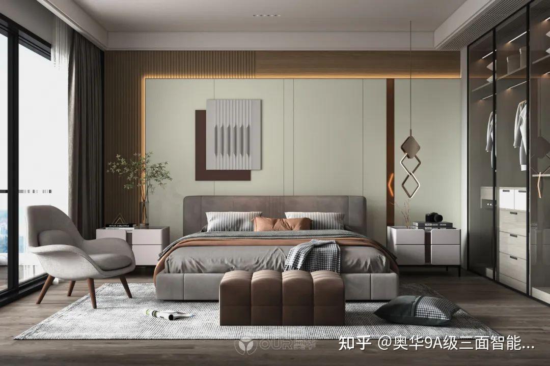 大卧室设计灵感小tips! 衣帽间、书房、休闲区...你想要的都有 - 知乎