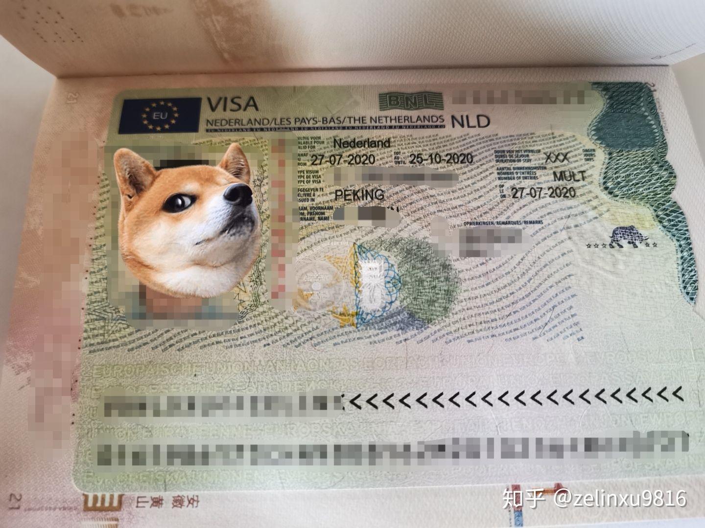 2020fall荷兰留学mvv签证申请流程