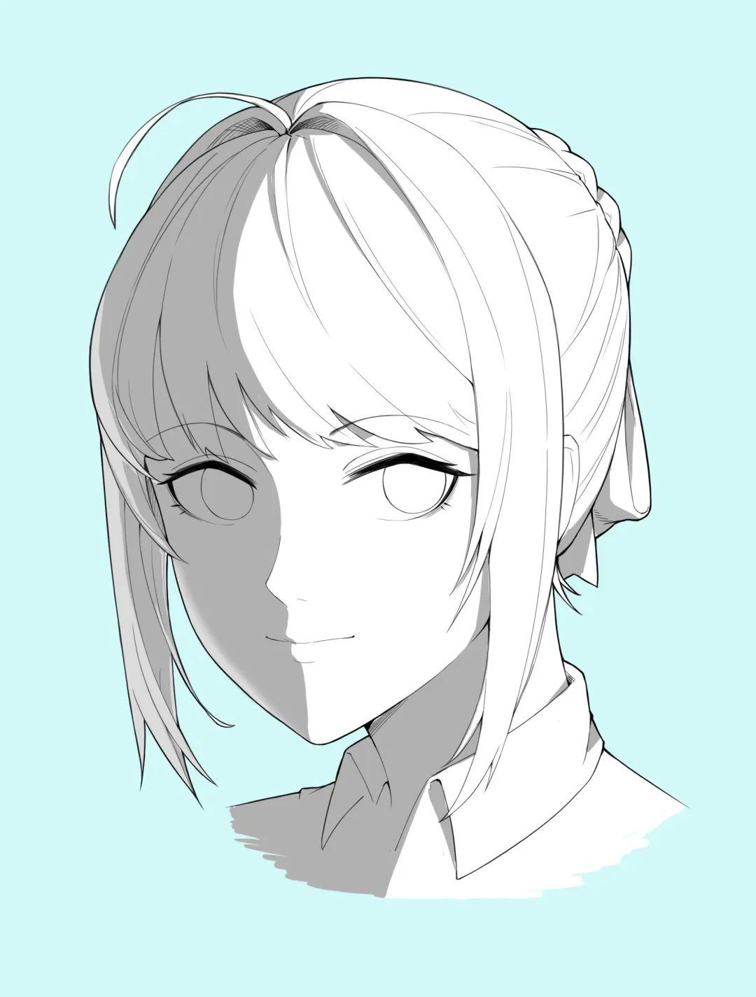 导致人物半边脸是亮面,另一半则是暗面,也就是俗称的"阴阳脸"