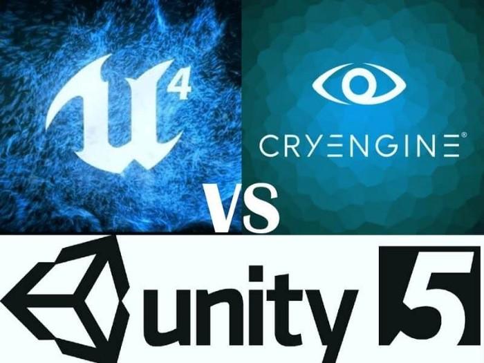 游戏引擎unityunrealcryengine的比较和扫雷