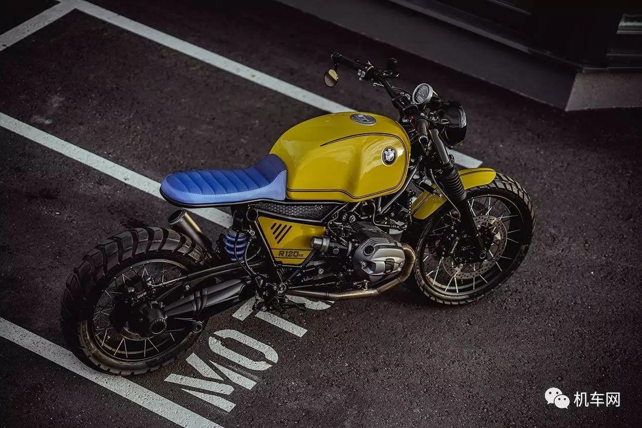宝马拿铁变身scrambler,撞色混搭惊艳全场 - 知乎