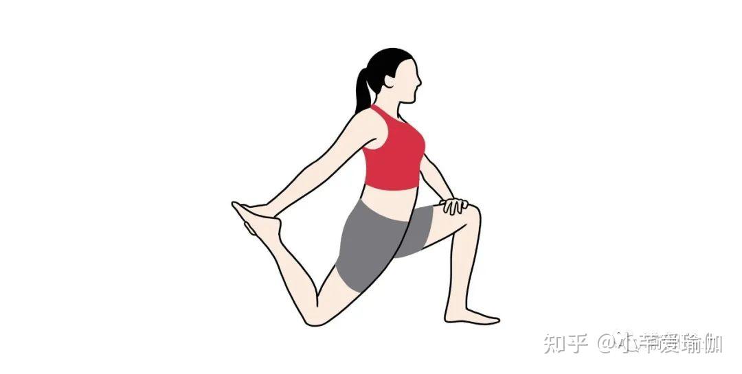 如何拉伸大腿前侧,帮助零基础练习瑜伽