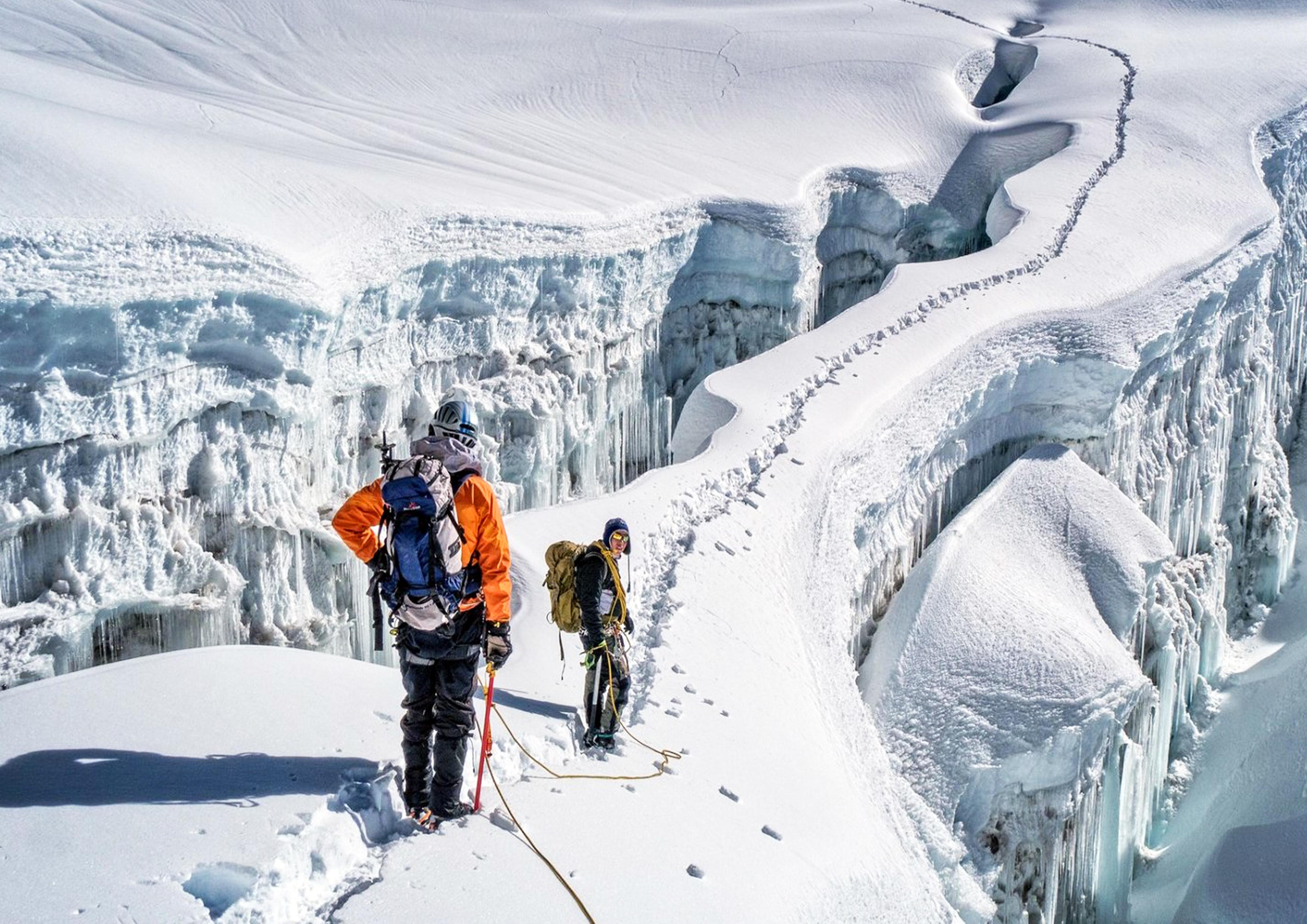 【 美图 干货,5千字哈巴雪山攀登攻略 】
