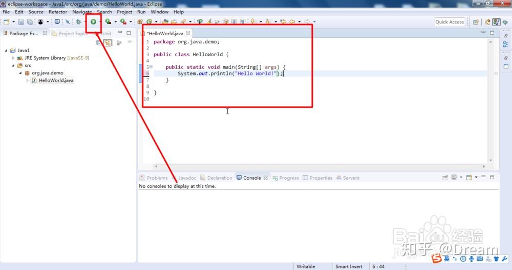 使用Eclipse编写第一个Java程序HelloWorld - 知乎