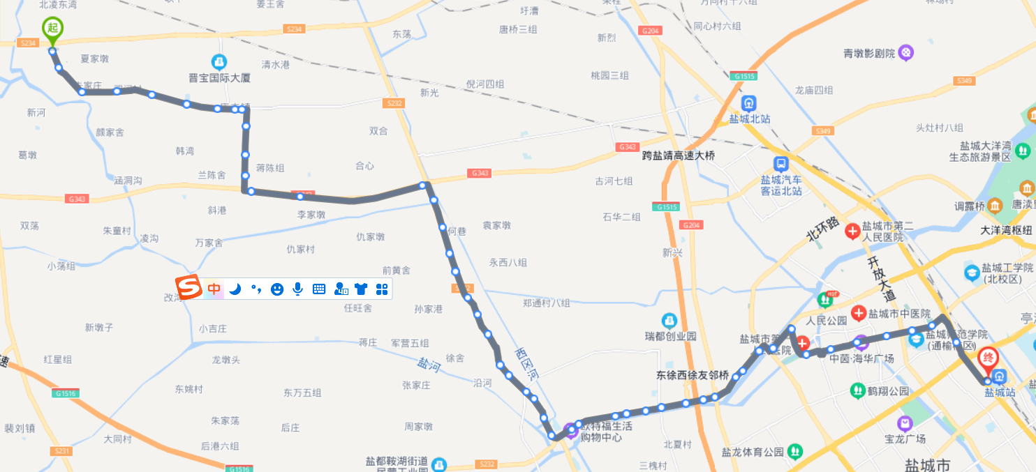 2021年最新江蘇鹽城火車站途經公交車線路乘坐點及其運行時間查詢表