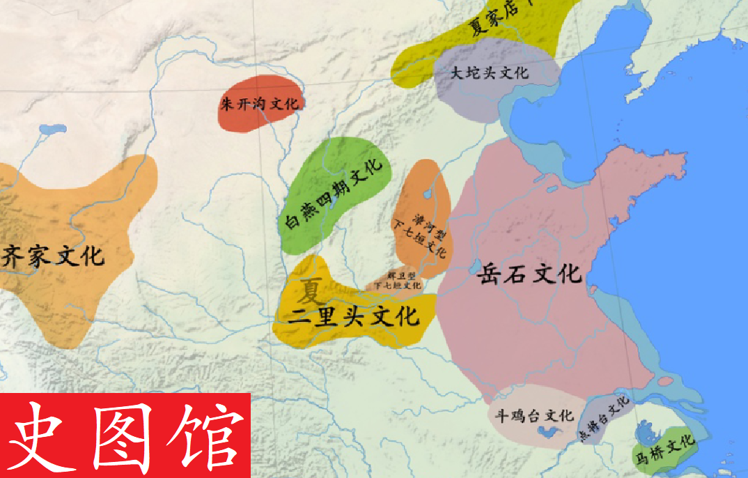【史图馆】中国历代疆域变化新版1 文明起源 - 知乎
