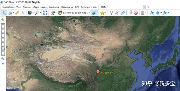 planet軟件使用教程及下載googlemap地圖_sasplanet中文包_梅里雪山