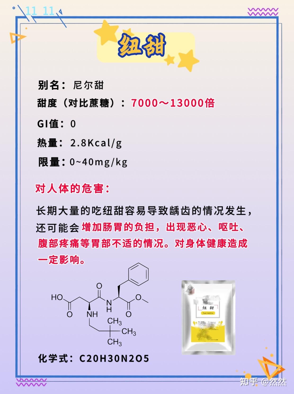 代糖甜味剂中的科技与狠活 | 避雷 - 知乎