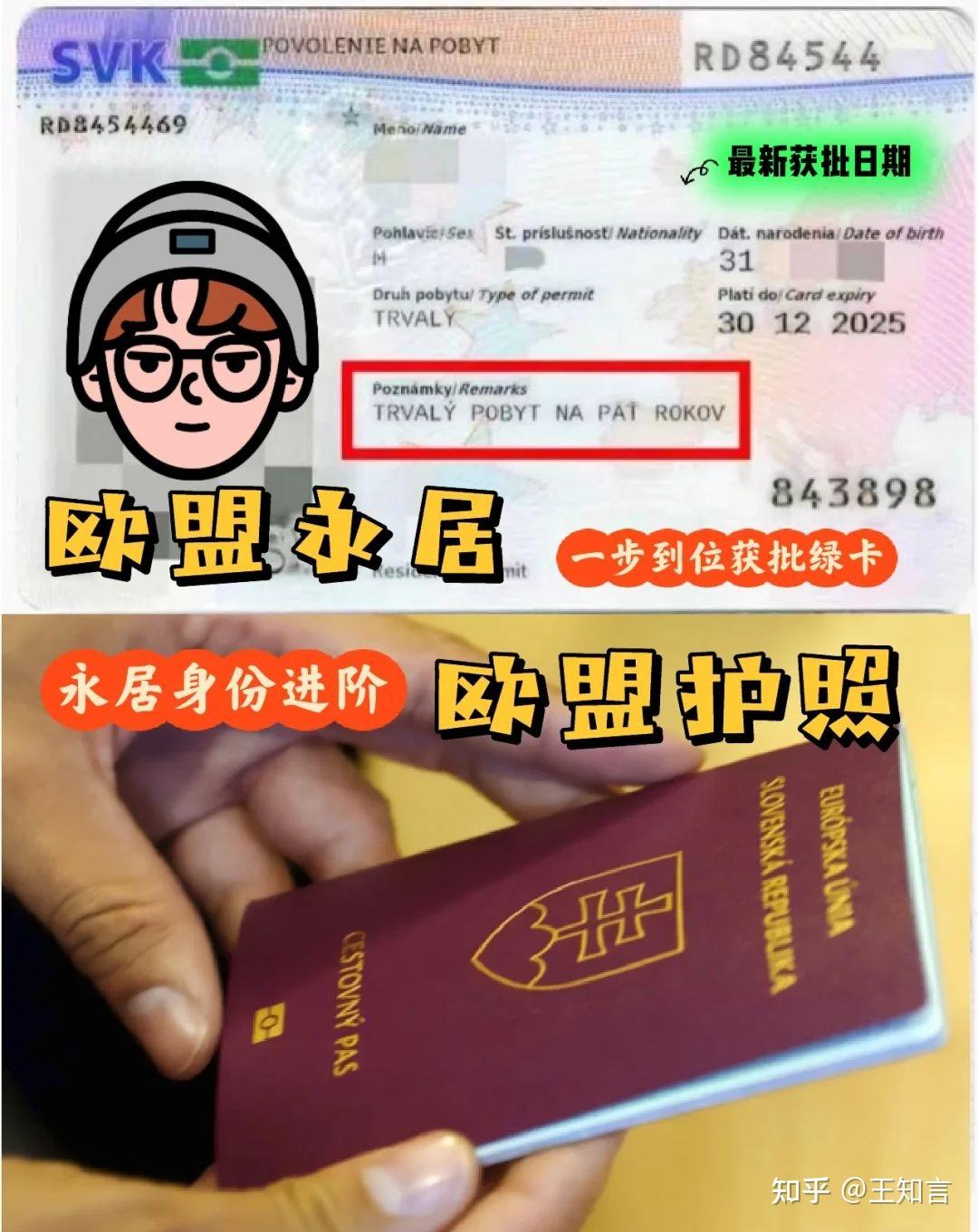 欧洲移民进阶之路永居绿卡身份变换欧盟护照