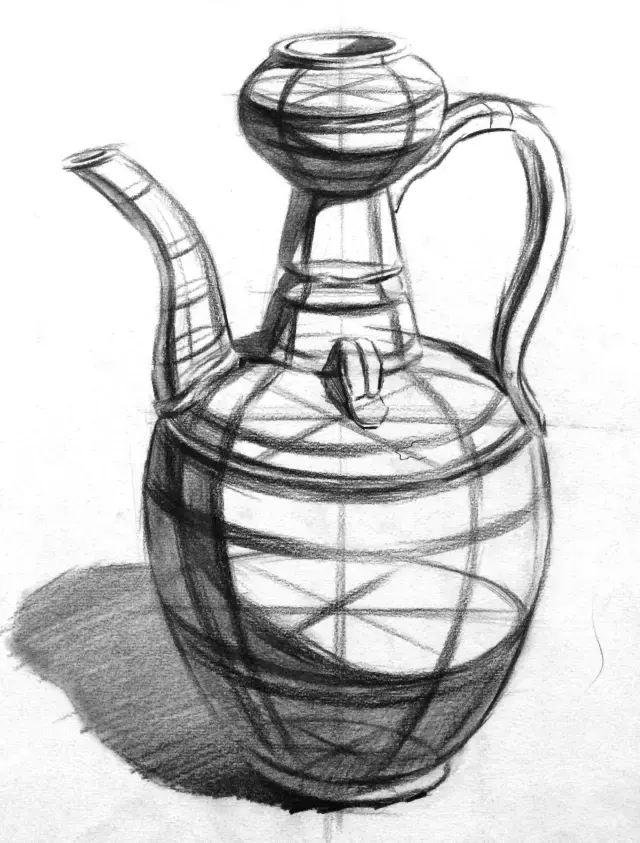 校尉美术分享素描知识静物素描结构的要求