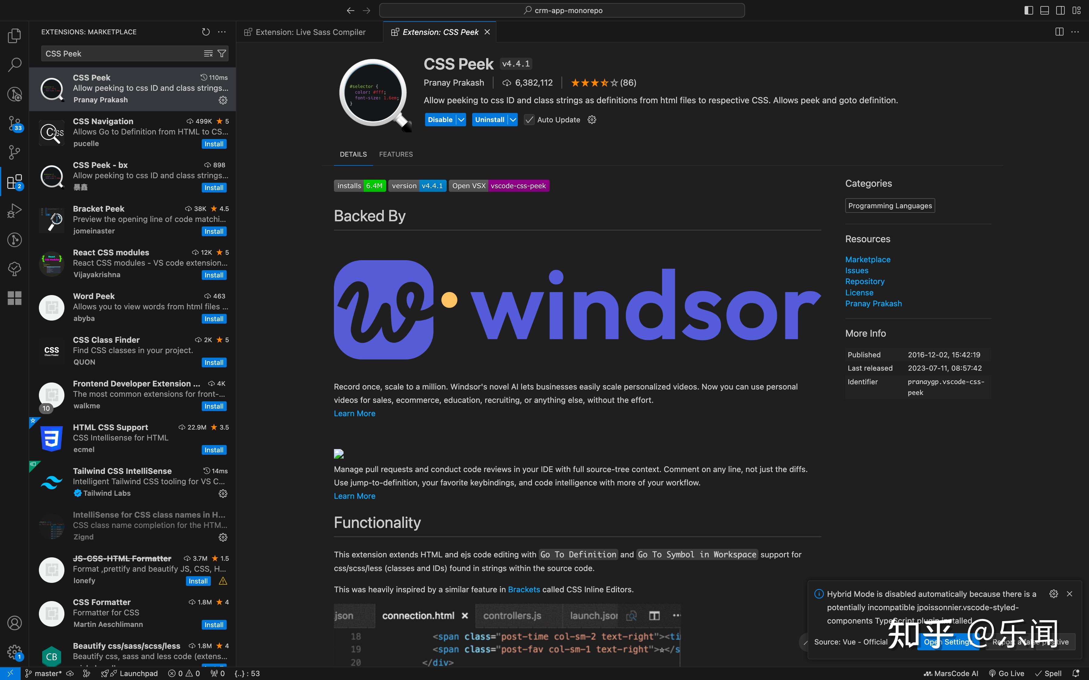 VSCode 上那些值得推荐的 CSS 插件 - 知乎