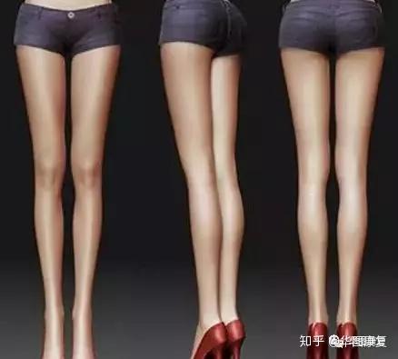 女性标准美腿到底长什么样 知乎