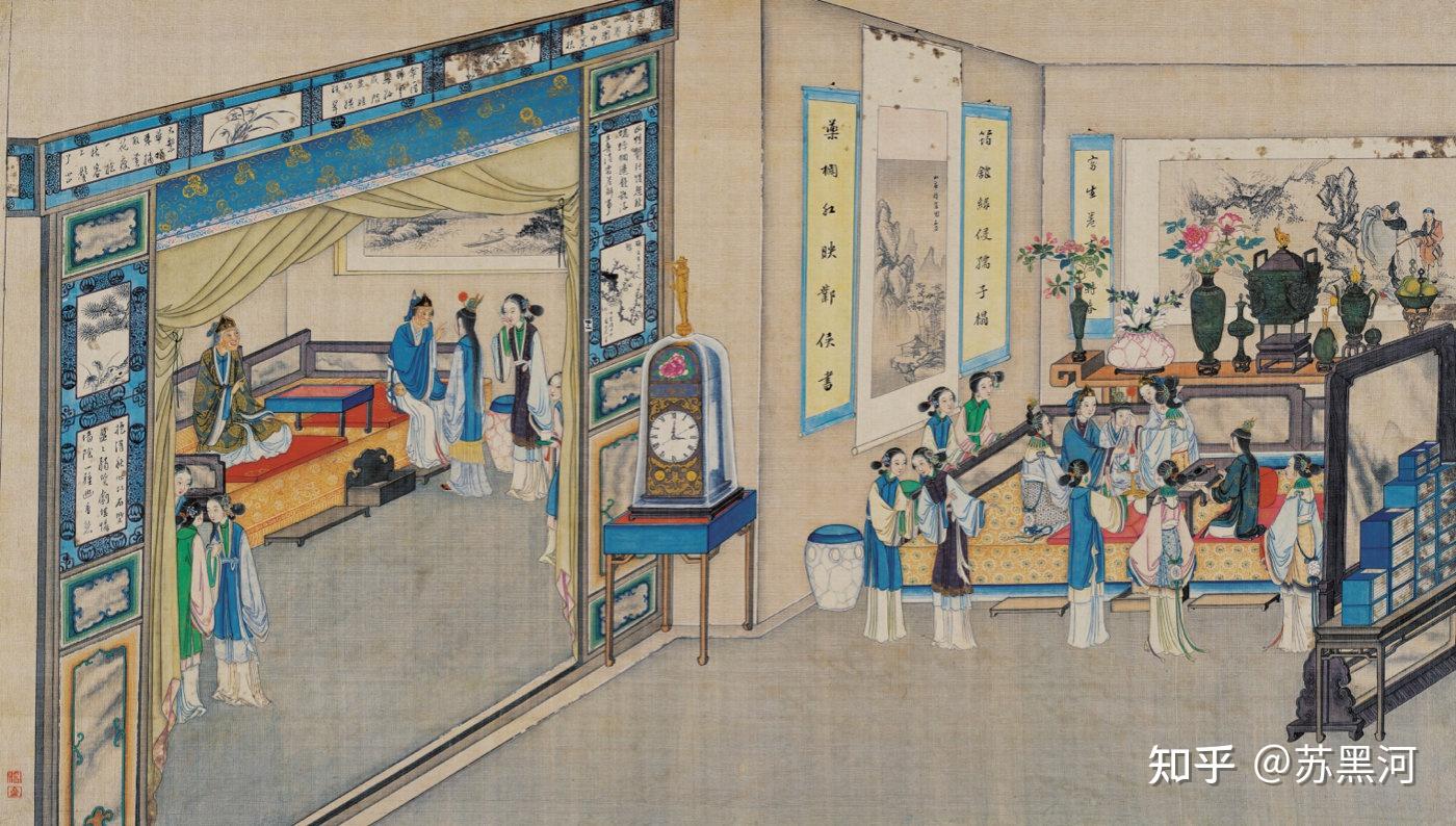 红楼梦每日一画总第73画 孙温绘全本红楼梦 赵姨娘问计马道婆 戏彩霞贾环烫宝玉 知乎 