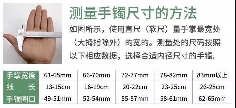 怎样量手镯的内圈(怎样量手镯的内圈尺寸)