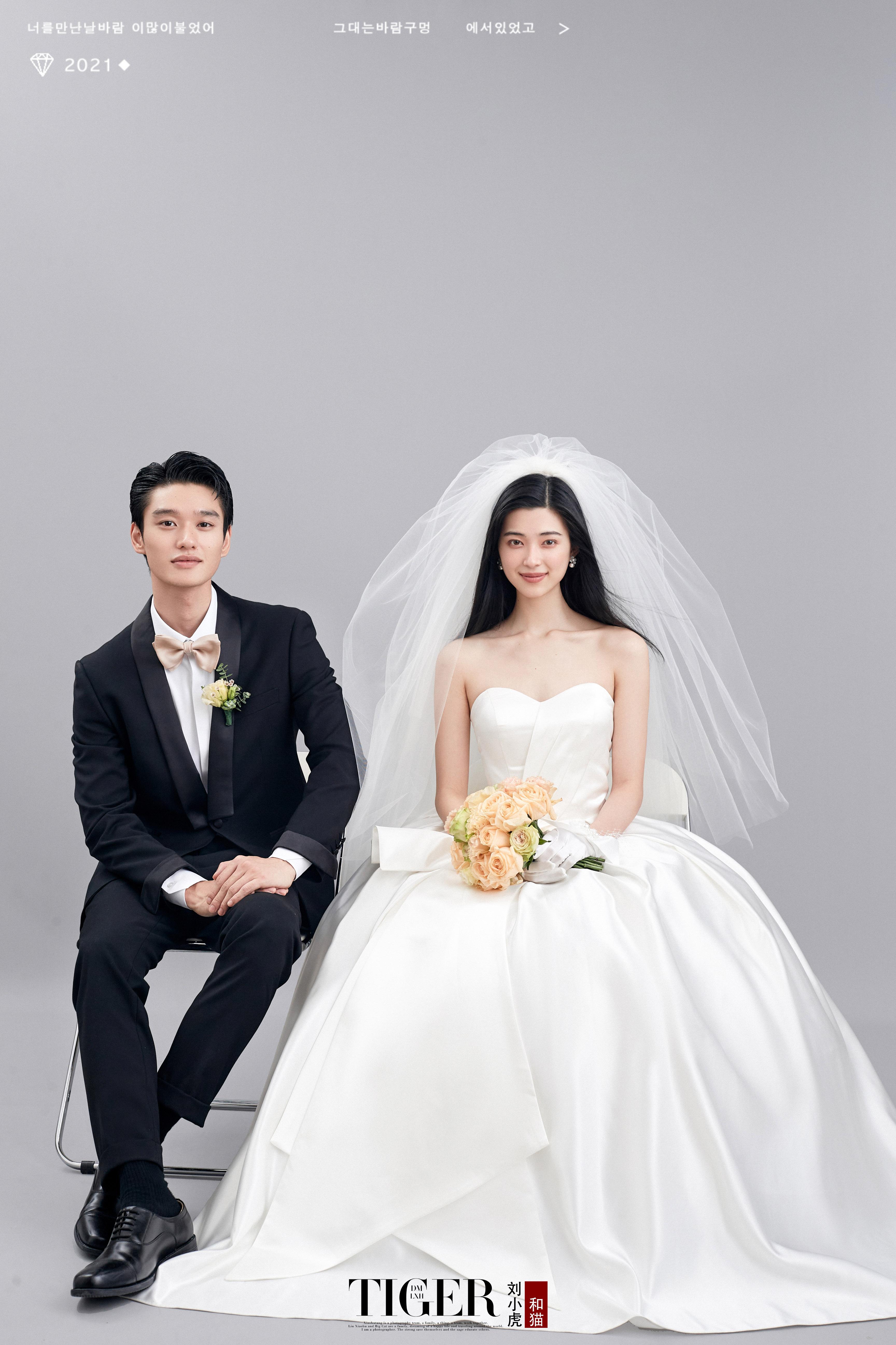 95后超爱的轻奢室内婚纱照南京婚纱照