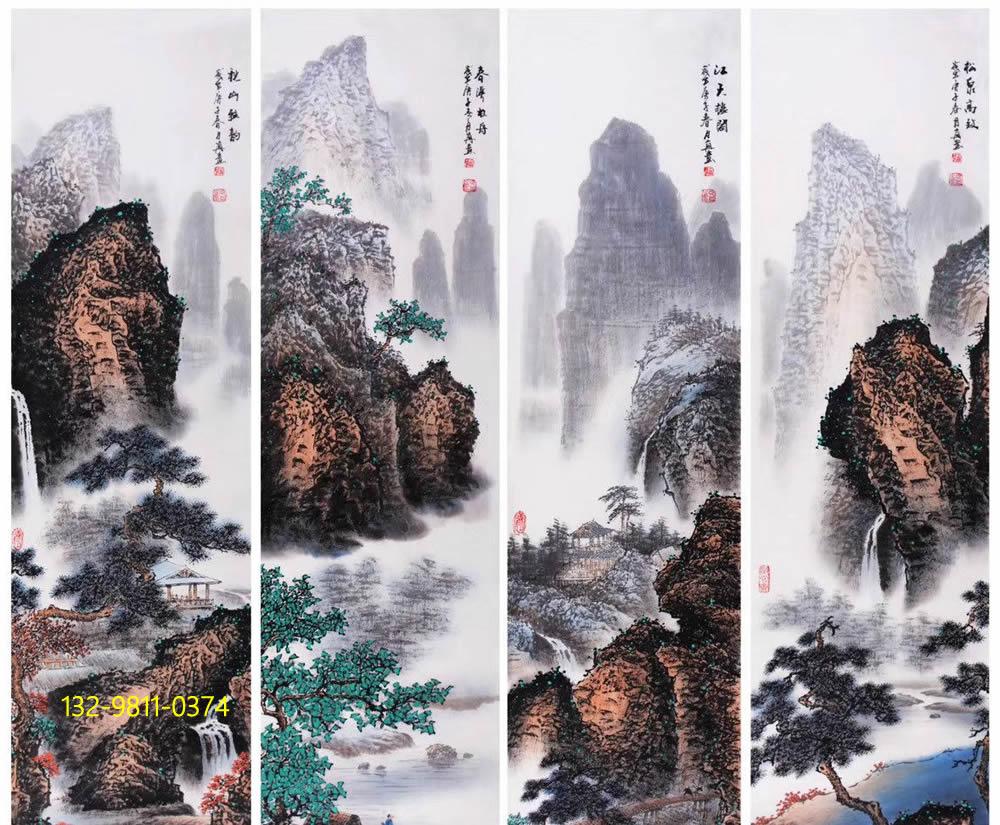 雄壮的气质自古都深受画家青睐,北派山水画鼻祖荆浩就曾在太行山隐居