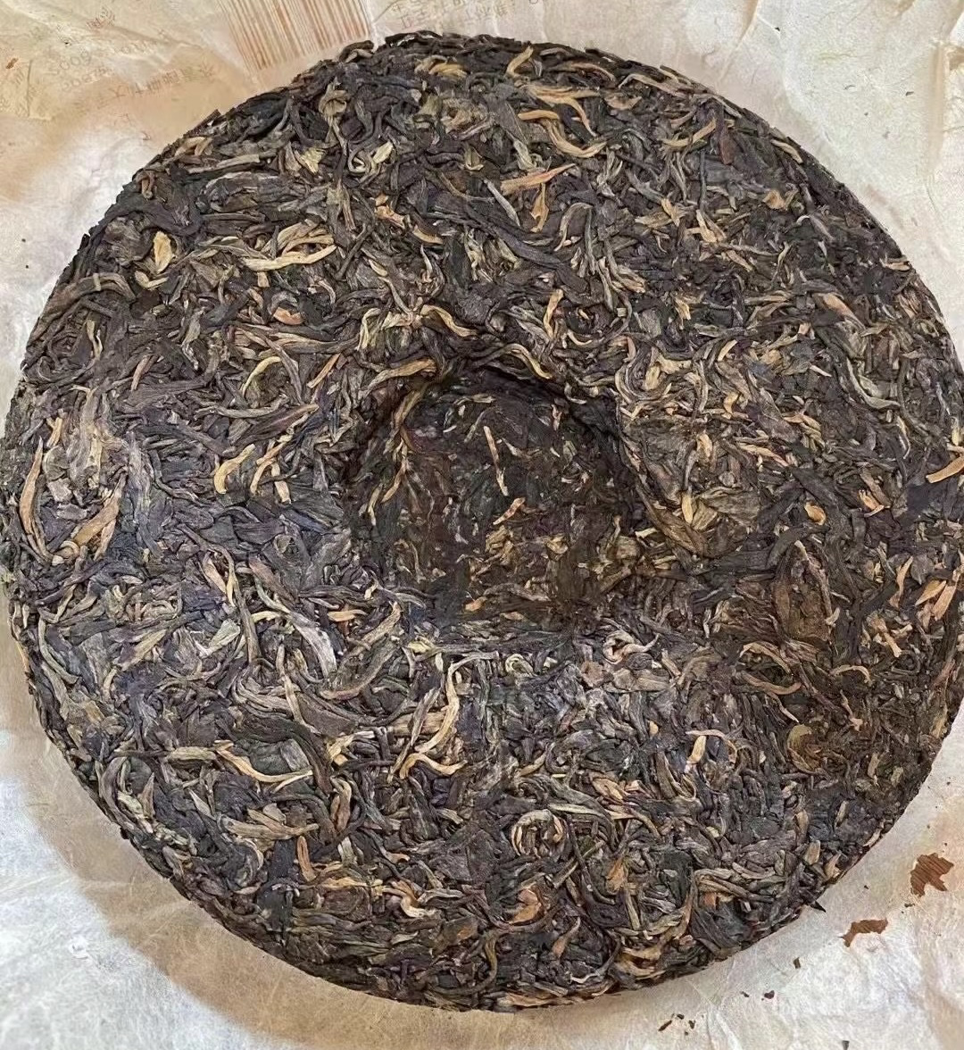 2006年500克勐库戎氏乔木王生普洱茶饼云南双江勐库茶叶公司精选勐库