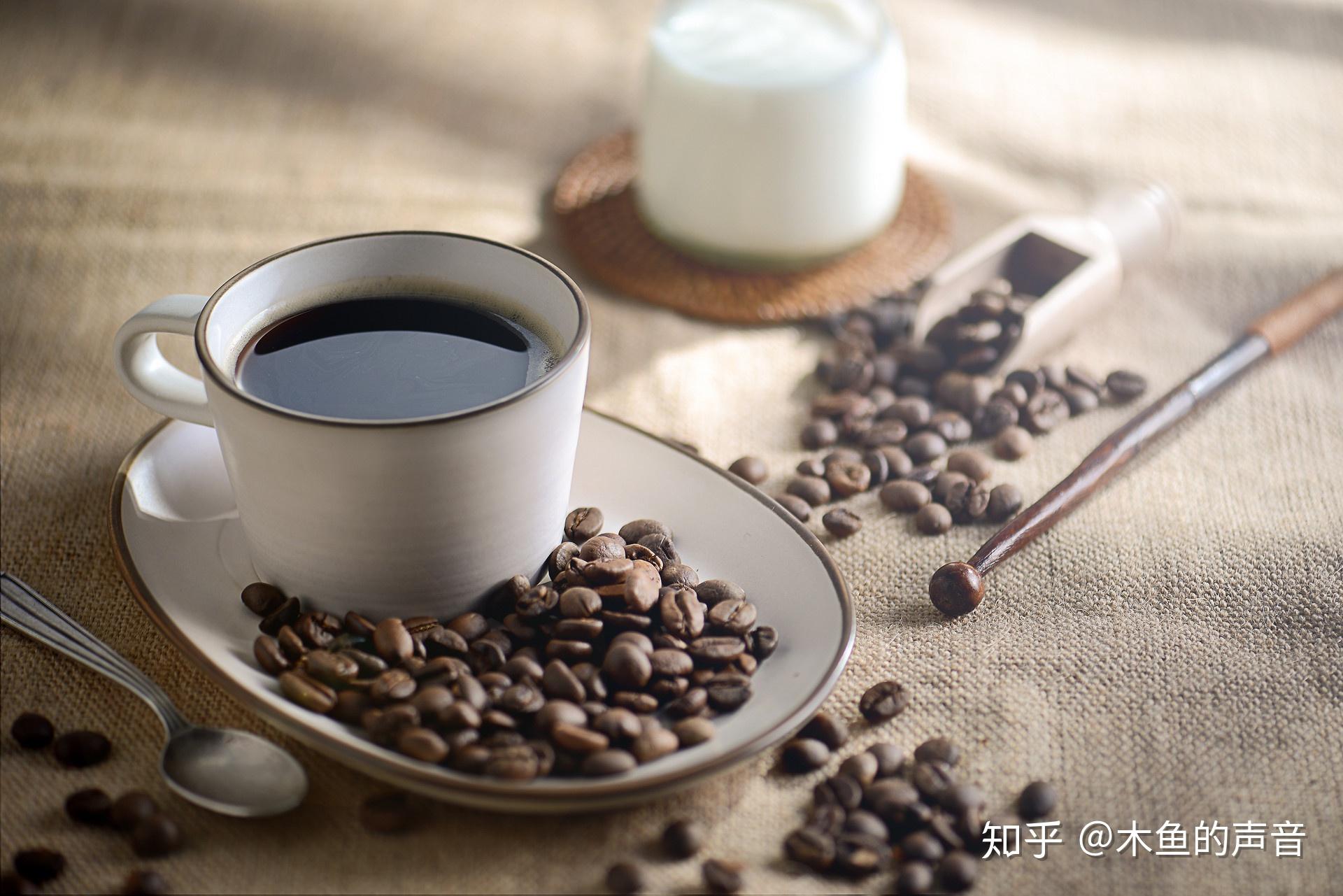 一杯咖啡与咖啡豆的咖啡文化图片 - 免费可商用图片 - cc0.cn