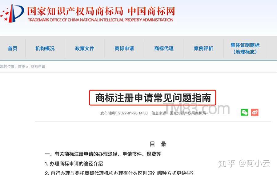 商标注册申请指南包括步骤/资料/费用/时间/填写问题解答 - 知乎