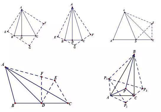 初中数学常用几何模型及构造方法大全 赶紧学起来 知乎