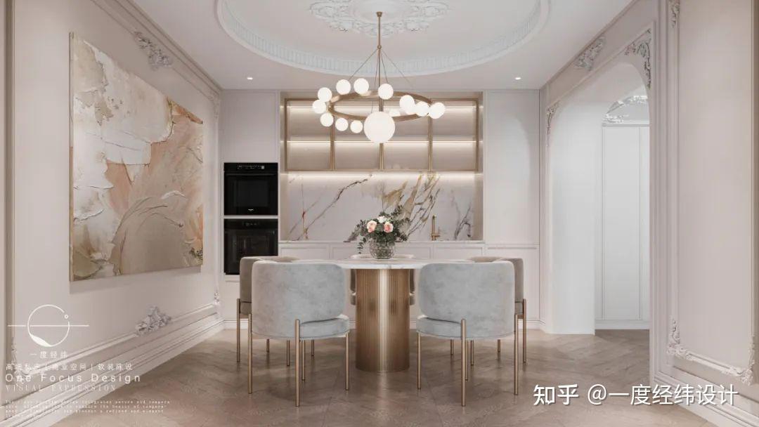 法式轻奢住宅设计，无法抵挡的温馨柔情 - 知乎
