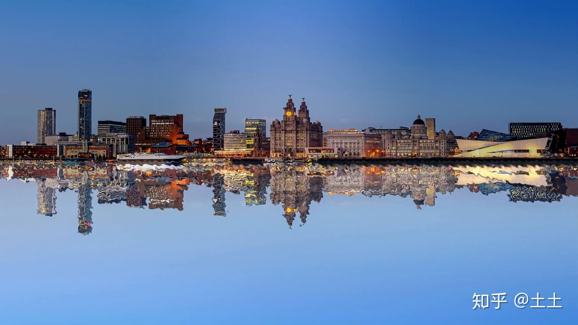 城市建筑物倒影高清动态壁纸